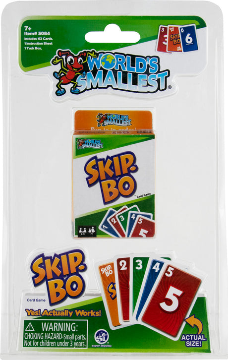 World's Smallest Skip-Bo