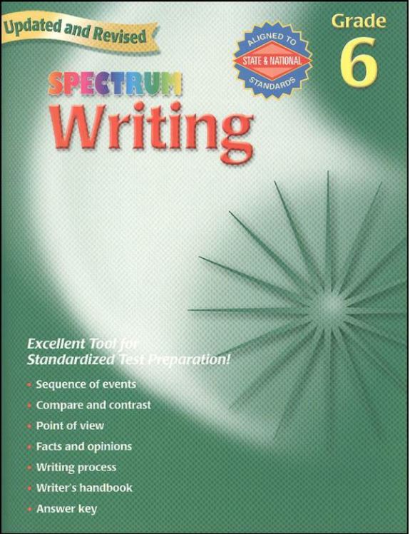 Writing, Grade 6