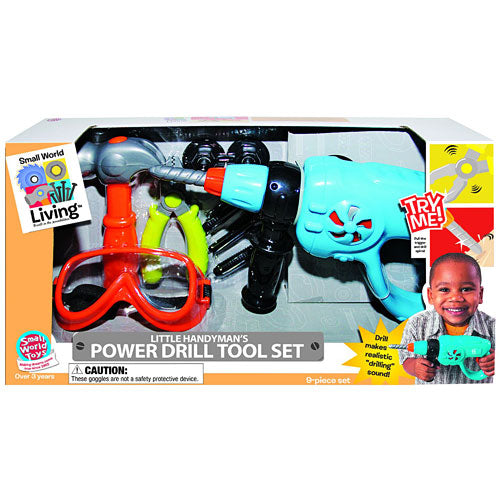 Little Handyman's Power Drill Tool Set