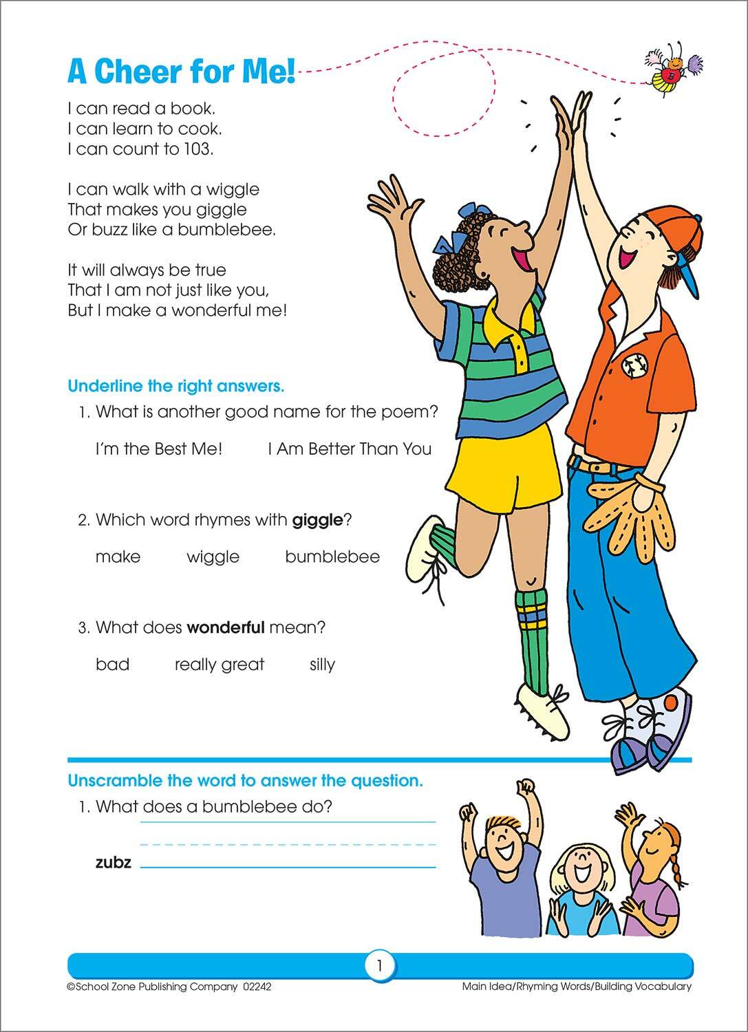 Reading Activities Grades 2-3 Workbook