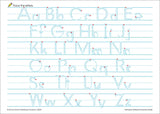 Alphabet Writing & Drawing Tablet Workbook