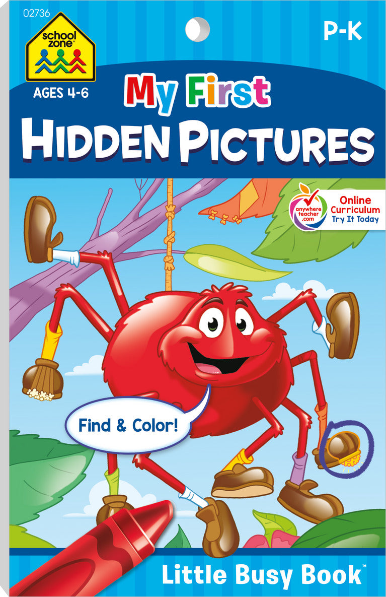 My First Hidden Pictures Grades P-K Workbook