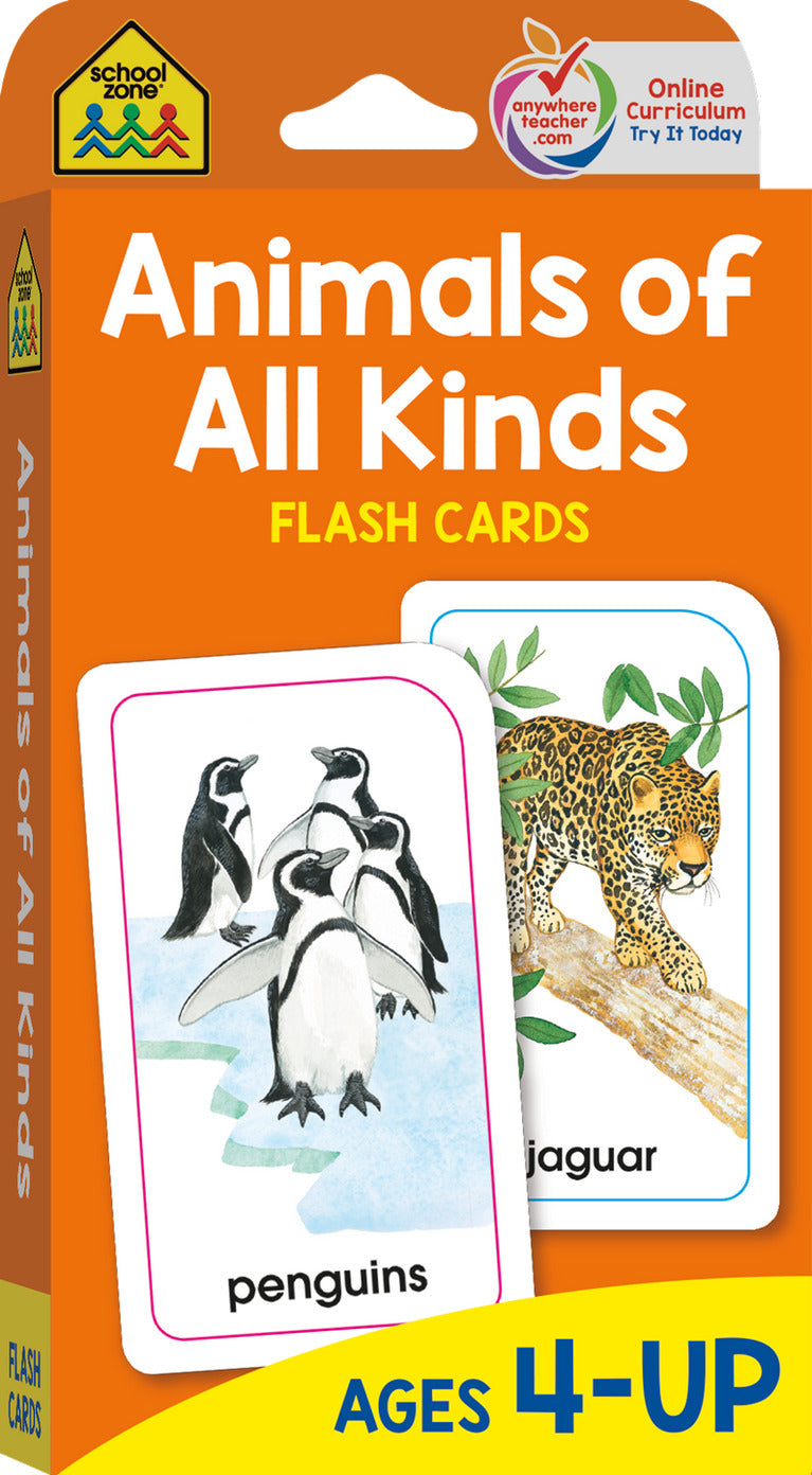 Animals of All Kinds Flash Cards