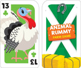 Farm Animal Rummy Card Game