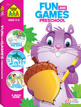 Fun & Games Preschool Workbook