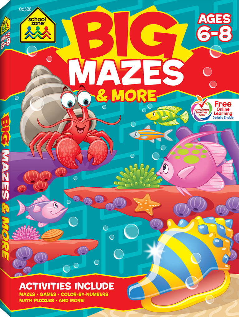 Big Mazes & More Workbook