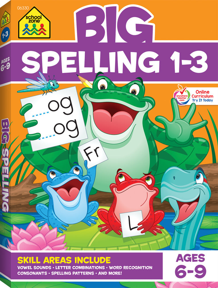 Big Spelling Grades 1-3 Workbook