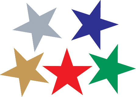 Assorted Stars Foil Stickers