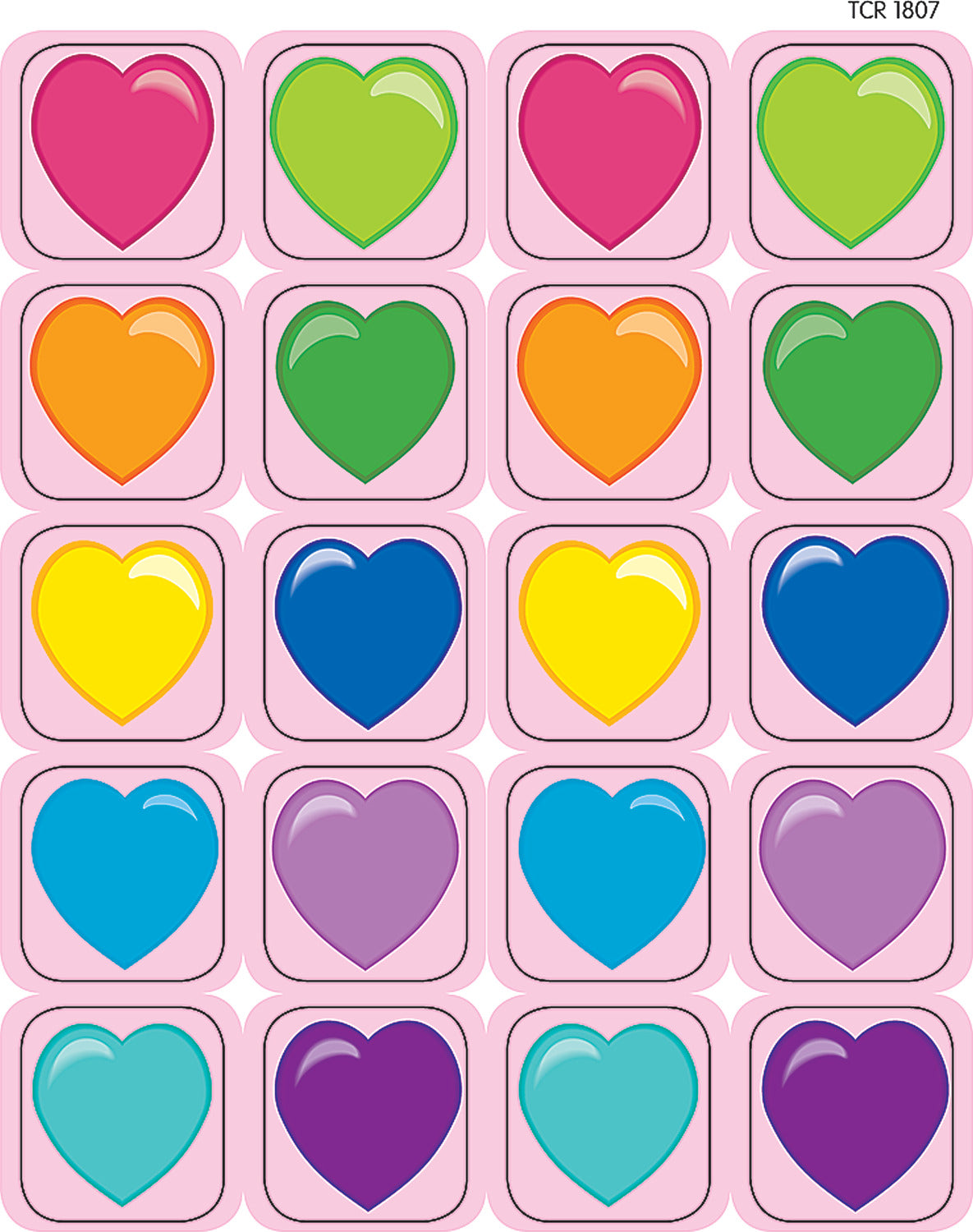 Hearts Stickers