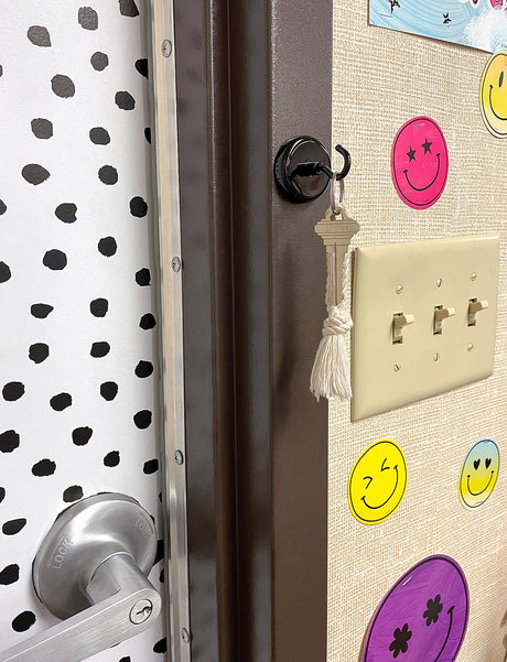 Black and White Magnetic Hooks