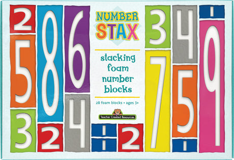 Number Stax - Stacking Foam Number Blocks