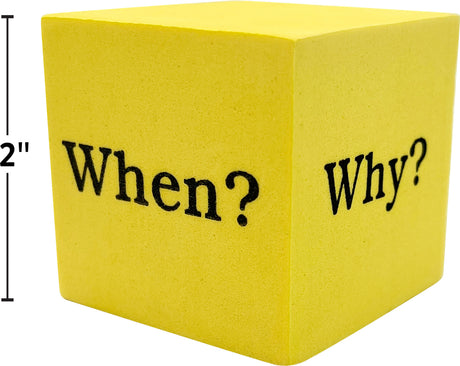 Foam Question Cubes