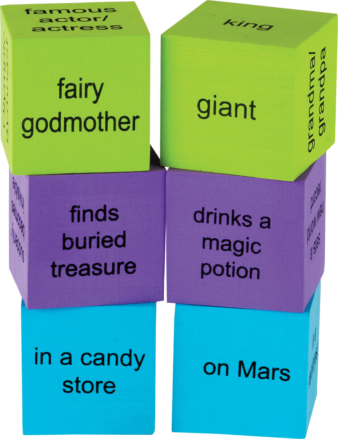 Foam Story Starter Cubes