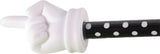 Black Polka Dots Hand Pointer