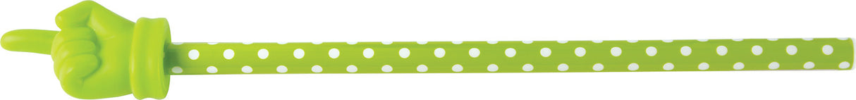 Lime Polka Dots Hand Pointer