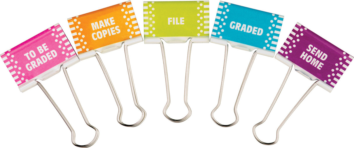 Classroom Management Large Binder Clips