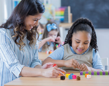 Numbers and Shapes Connecting Cubes