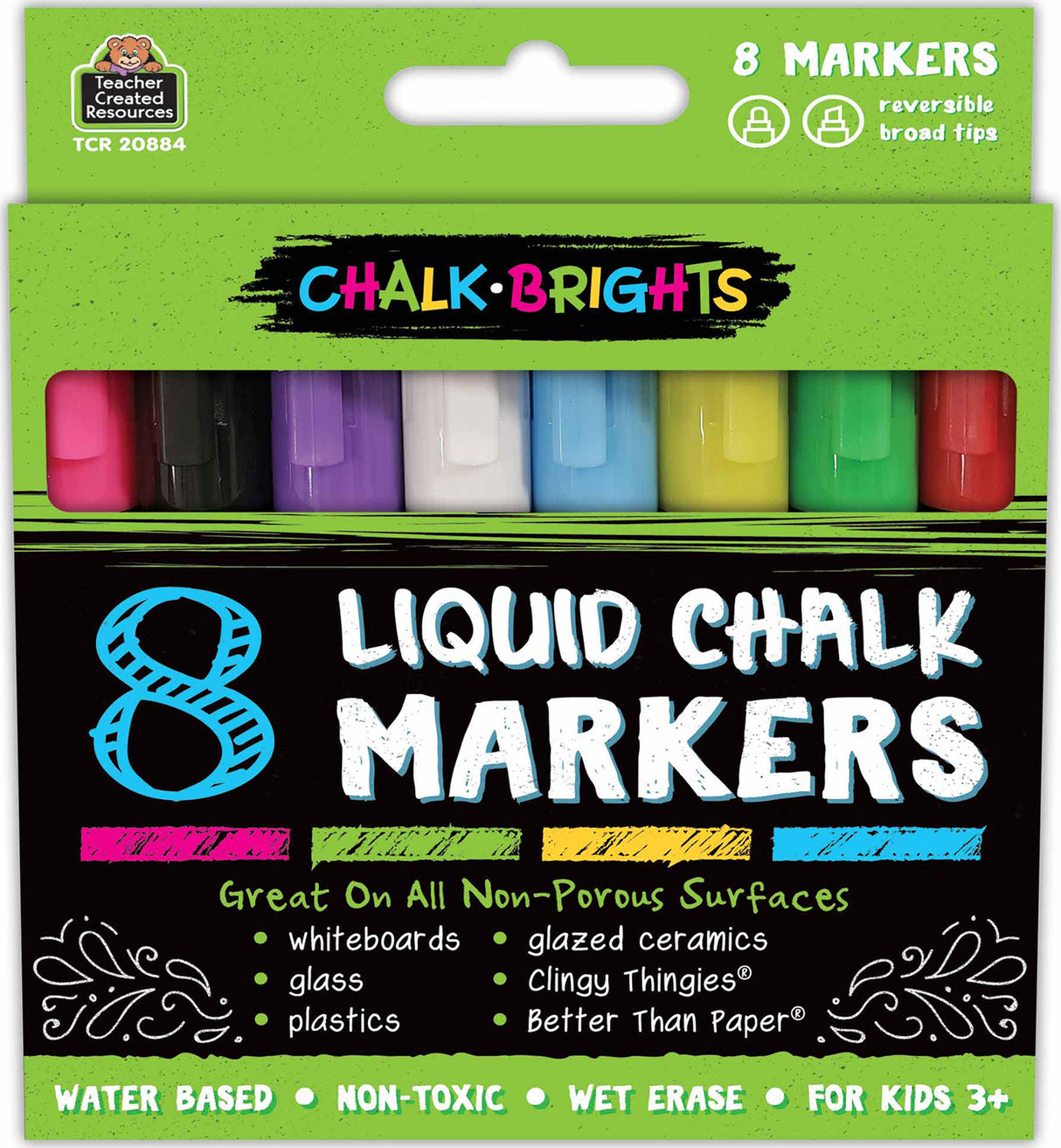 Chalk Brights Liquid Chalk Markers (8 per pack)