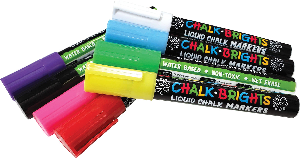 Chalk Brights Liquid Chalk Markers (8 per pack)