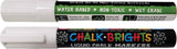 Chalk Brights White Liquid Chalk Markers (2 per pack)