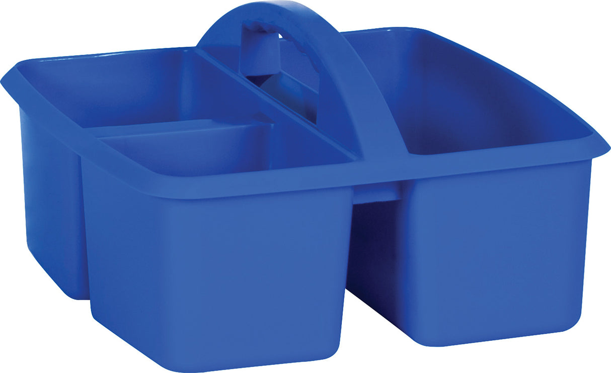 Blue Plastic Storage Caddy