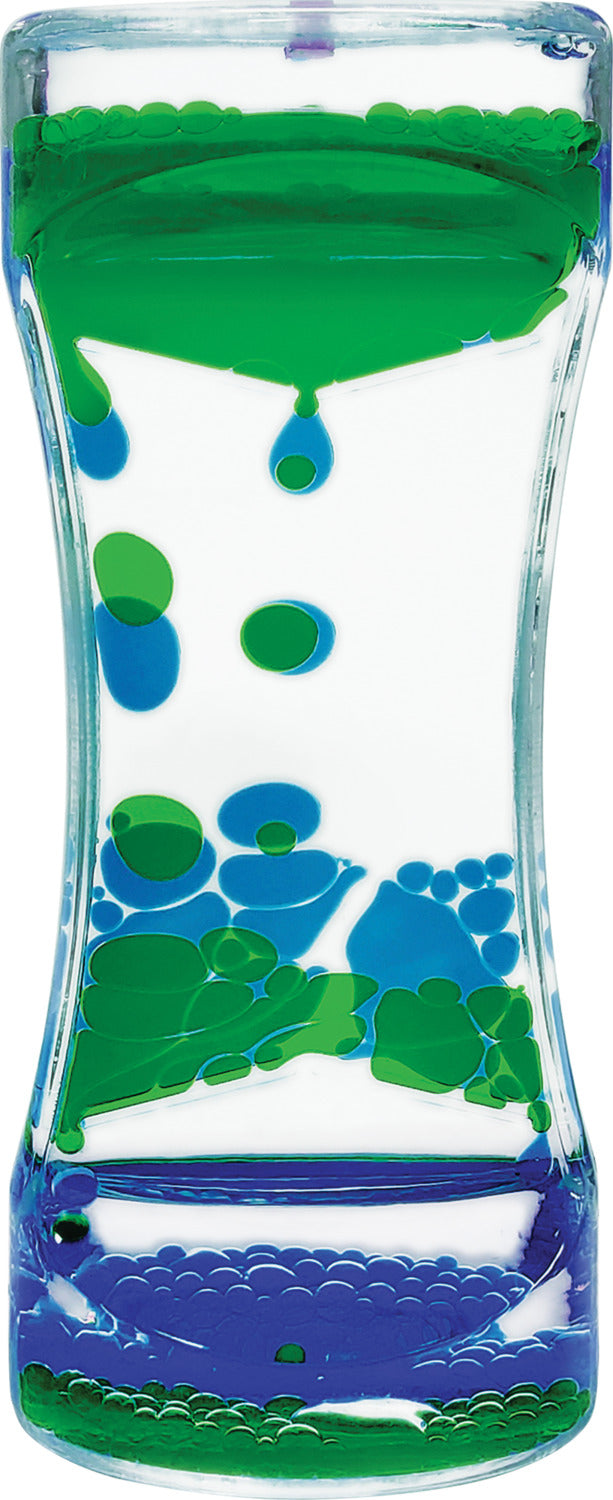 Green & Blue Liquid Motion Bubbler