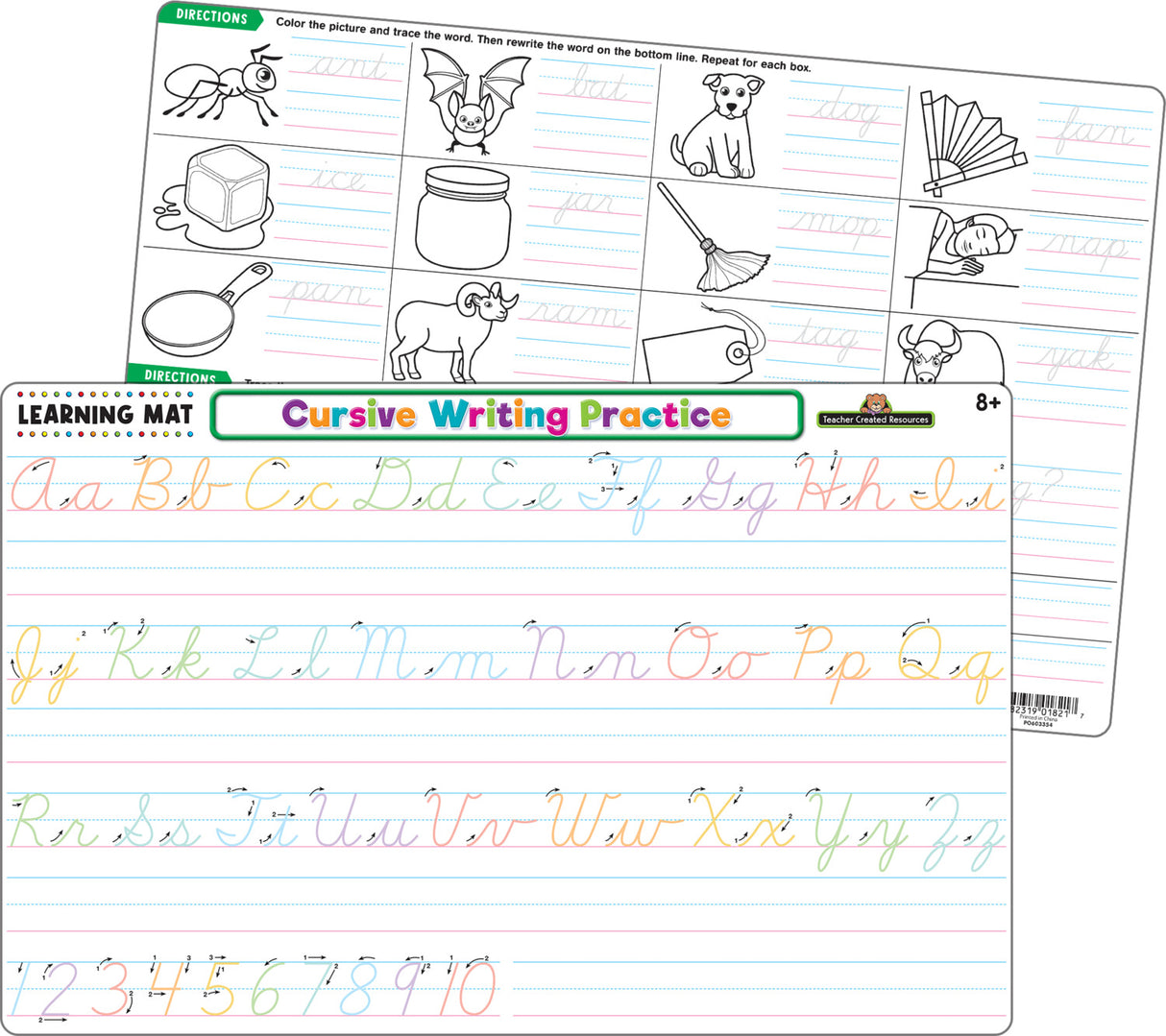 Cursive Writing Practice Learning Mat