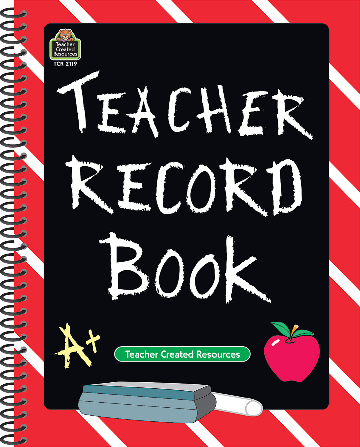 Chalkboard Teacher Record Book