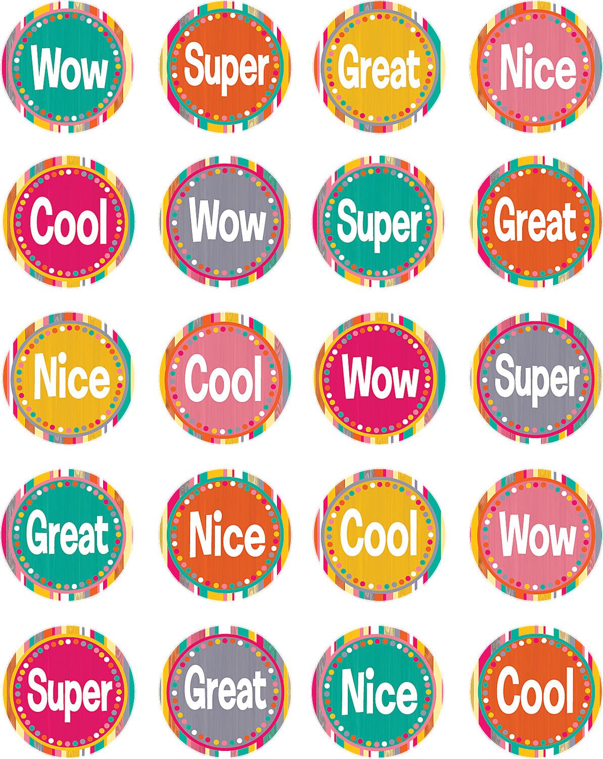 Tropical Punch Stickers