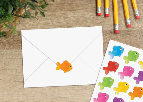 Colorful Fish Stickers