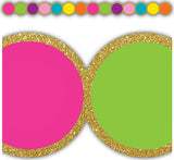 Confetti Circles Die-Cut Border Trim