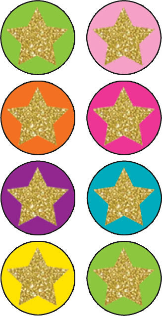 Confetti Stars Mini Stickers