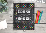 Chalkboard Brights Lesson Plan and Record Book