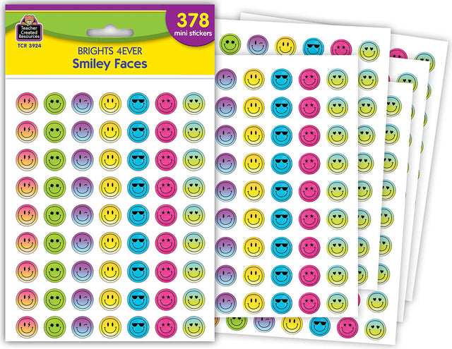 Brights 4Ever Smiley Faces Mini Stickers