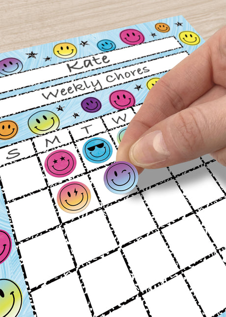 Brights 4Ever Smiley Faces Mini Stickers