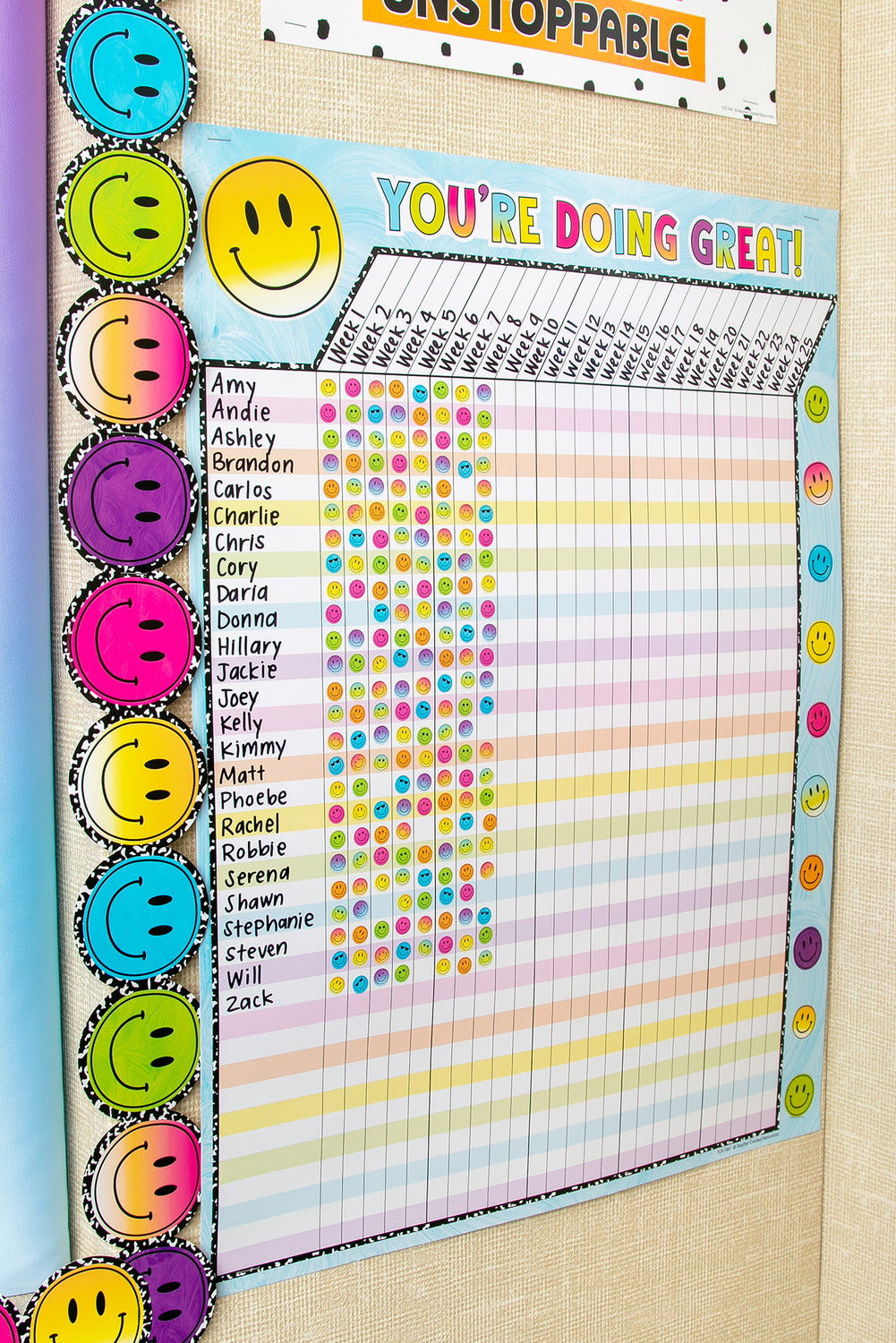 Brights 4Ever Smiley Faces Mini Stickers