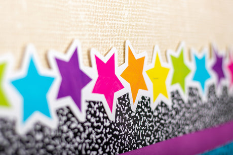 Brights 4Ever Stars Die-Cut Border Trim