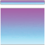 Purple and Blue Color Wash Straight Border Trim
