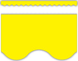 Yellow Scalloped Border Trim