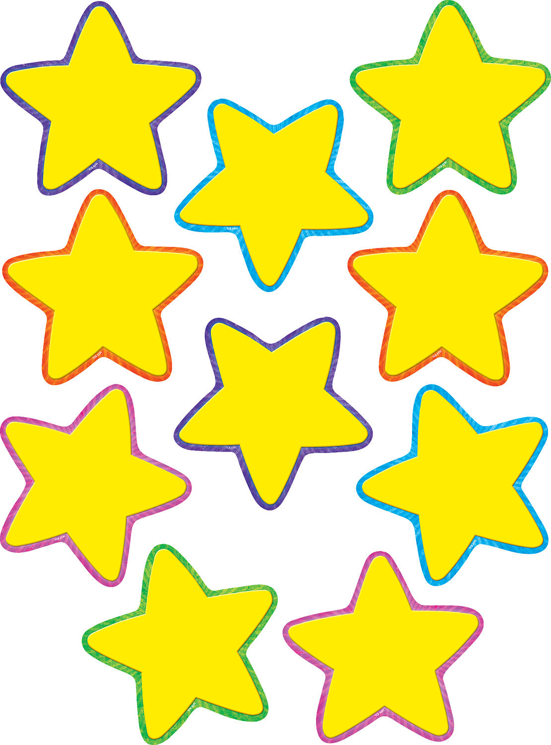 Yellow Stars Accents