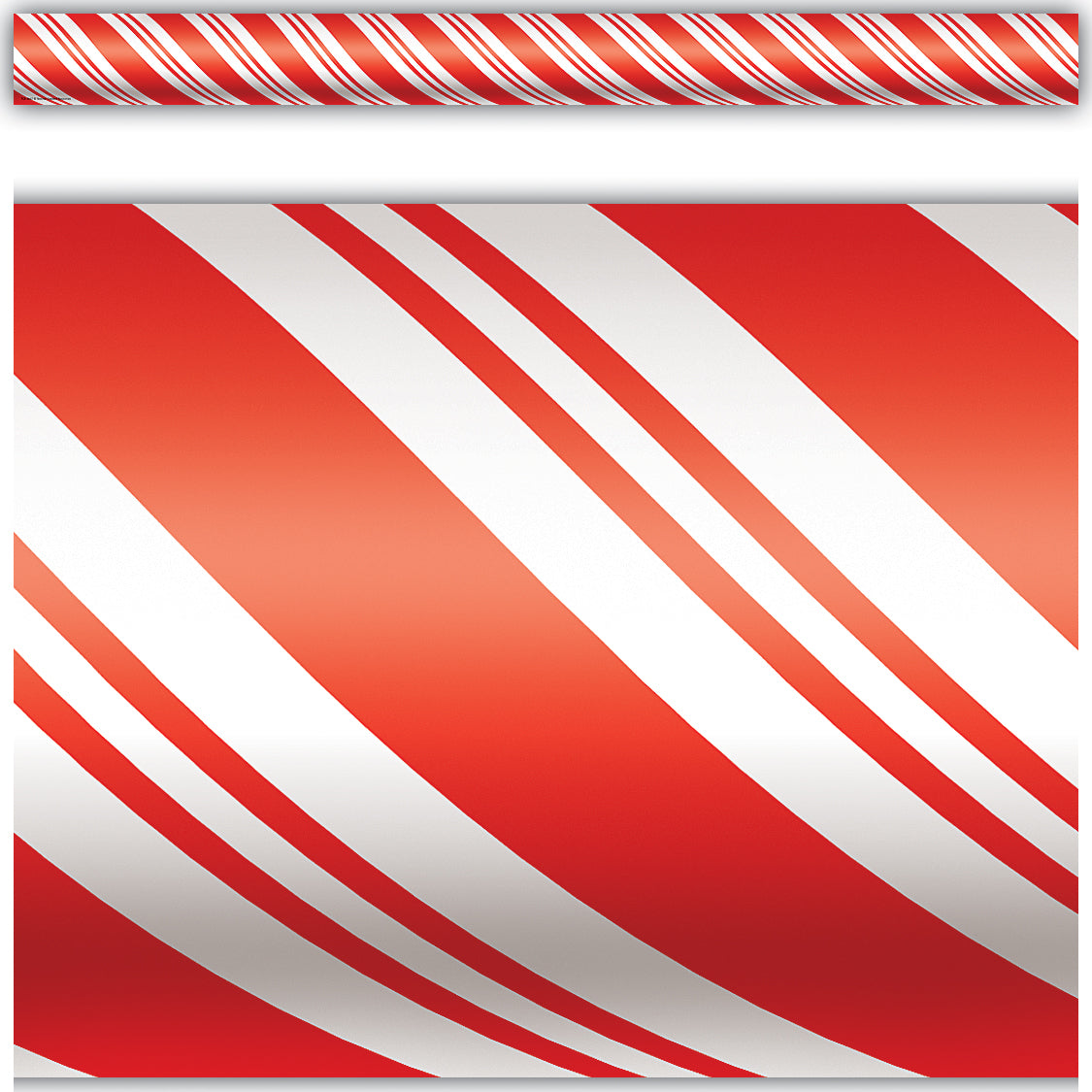 Candy Cane Straight Border Trim