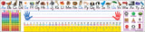 Colorful Traditional Printing Jumbo Name Plates