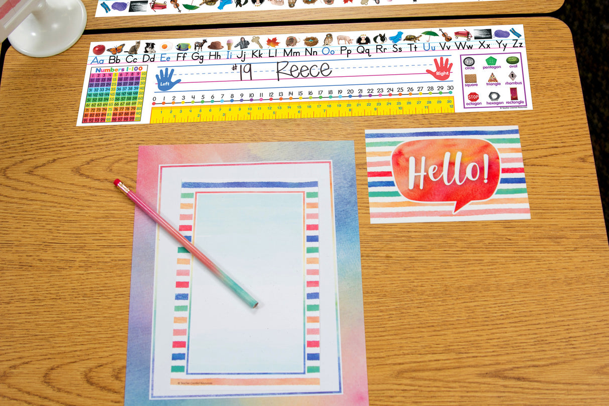 Colorful Traditional Printing Jumbo Name Plates