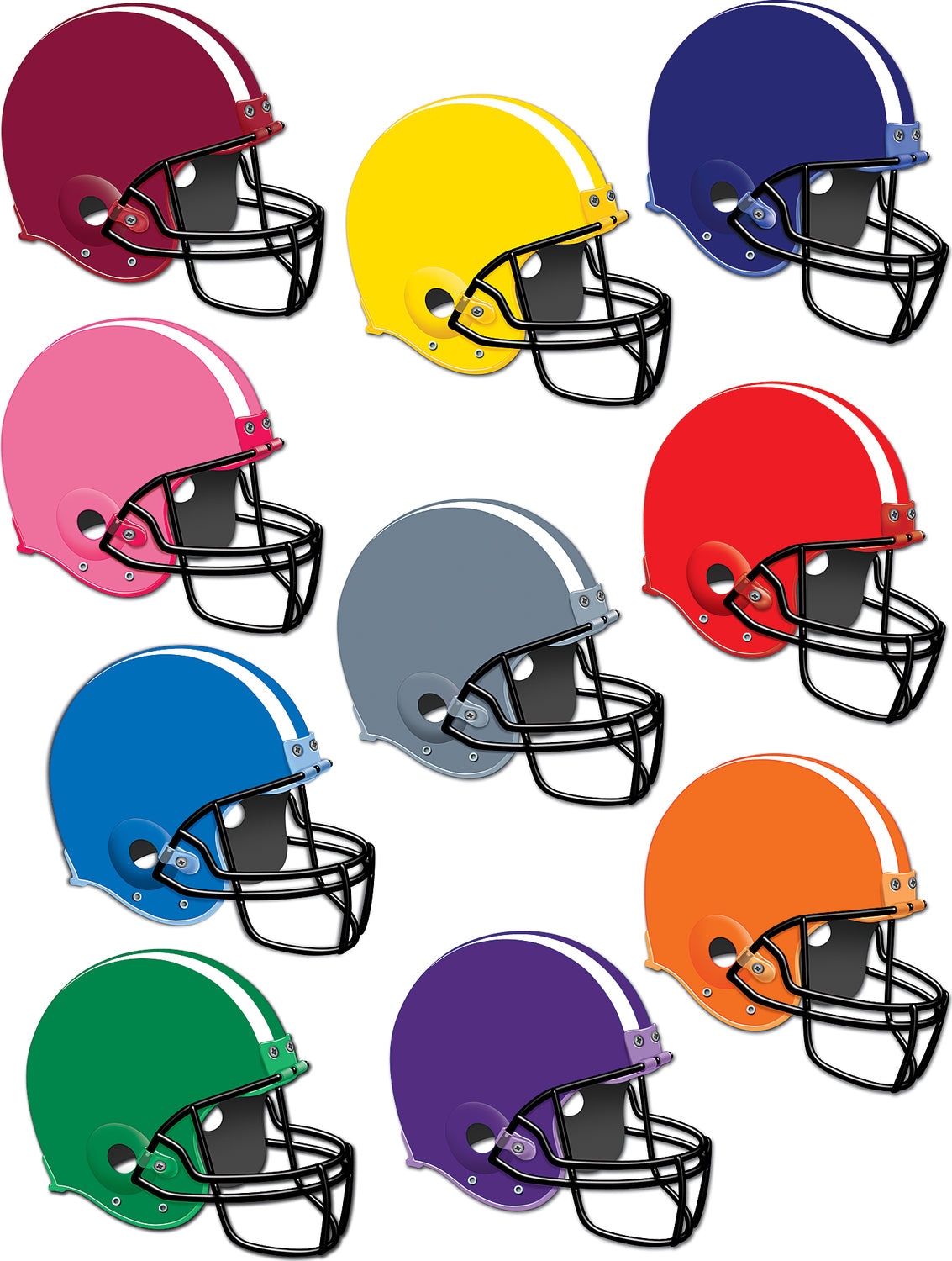 Football Helmets Accents