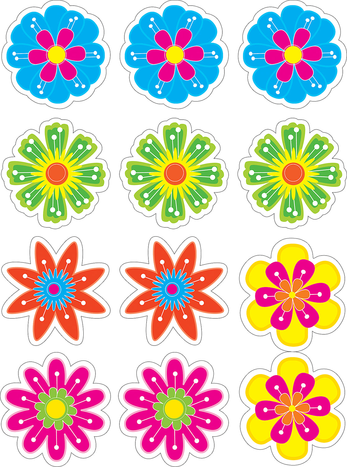 Fun Flowers Mini Accents