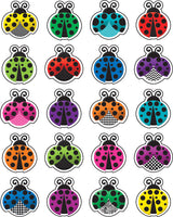Colorful Ladybugs Stickers