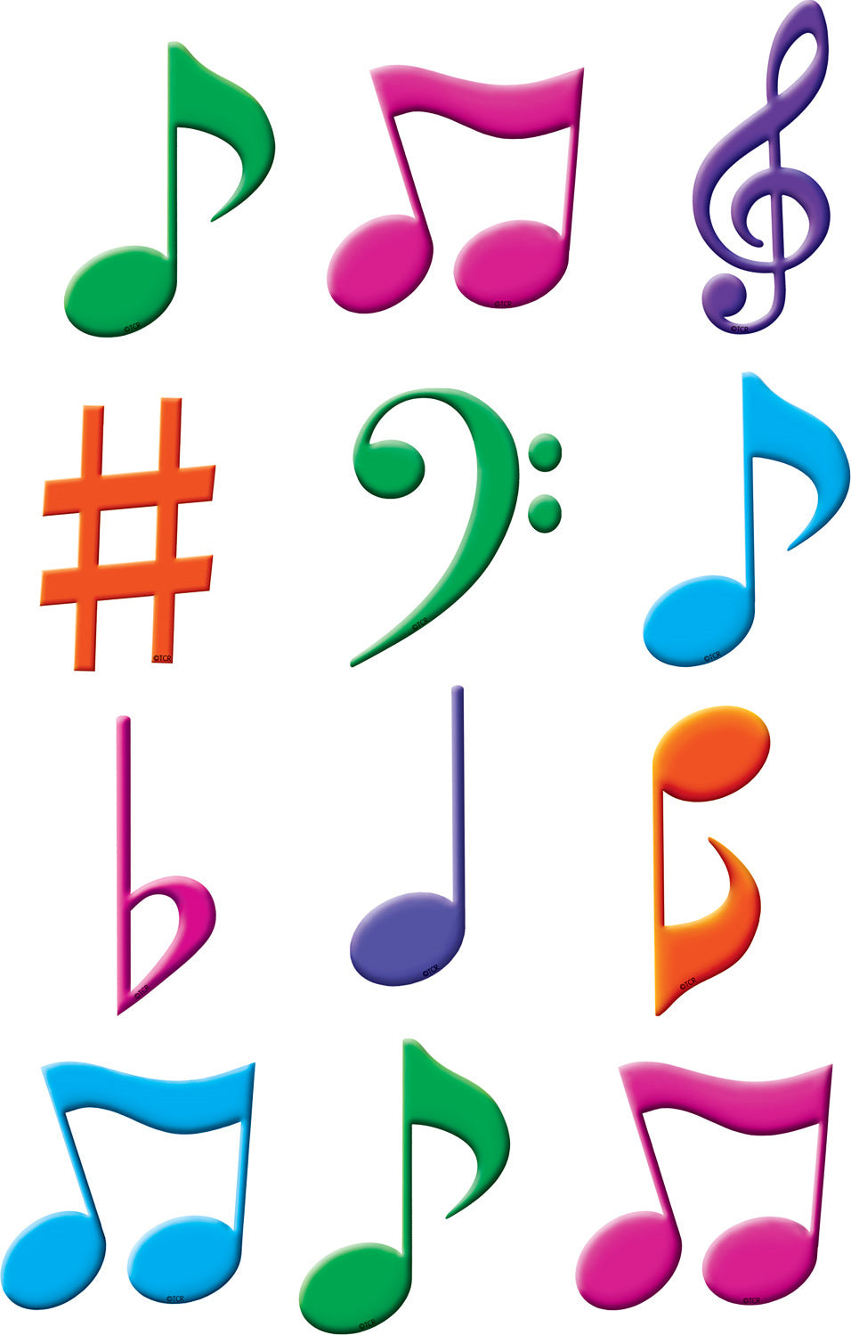 Musical Notes Mini Accents