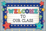 Marquee Welcome Postcards