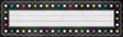 Chalkboard Brights Flat Name Plates