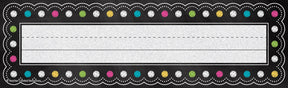 Chalkboard Brights Flat Name Plates